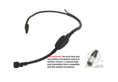 Water Resistant Fitness Yoga Headset Microphone for Audio Technica with Headband
