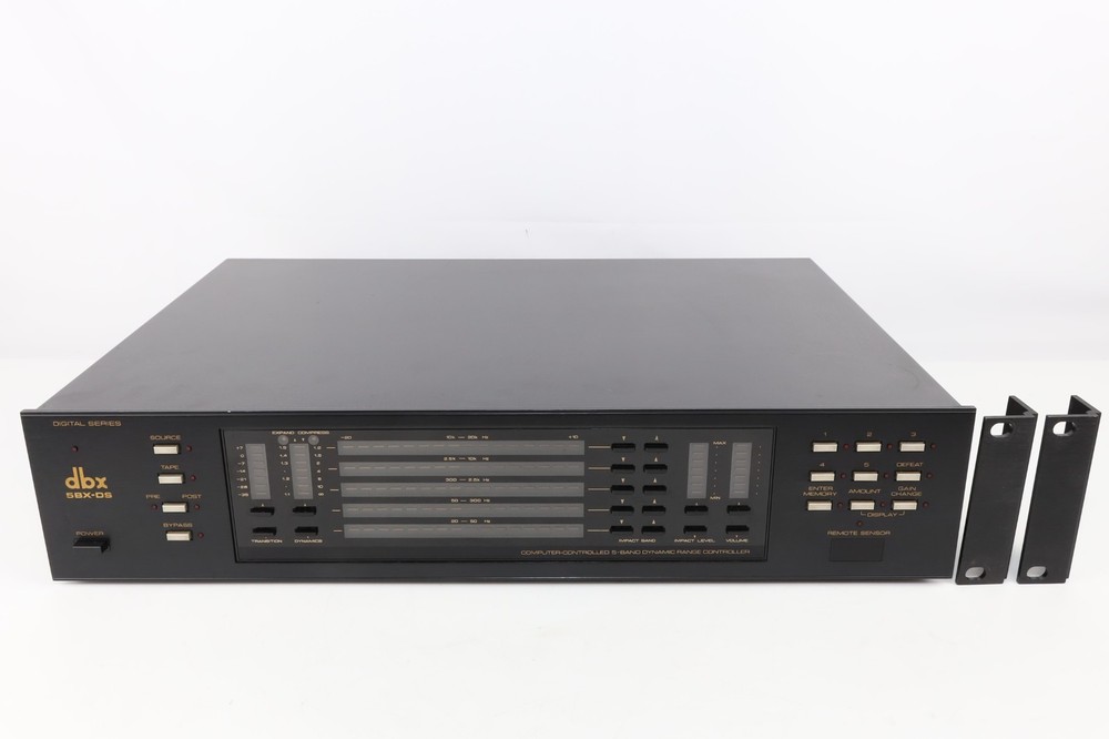 dbx 5BX-DS Flagship 5-Band Dynamic Range Controller 100-240V OK Near Mint
