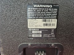 Yamaha C112VA 12″ 2-Way Passive Speakers, 350W -1 Pair