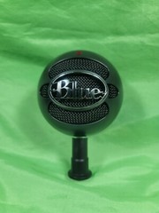 Blue Snowball USB Wired Condenser Microphone – Works Great, No Stand Plug & Play