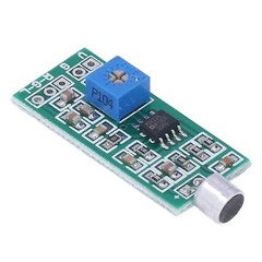 Microphone Pickup Module Dual Channel Output Adjustable Gain Amplifier Board