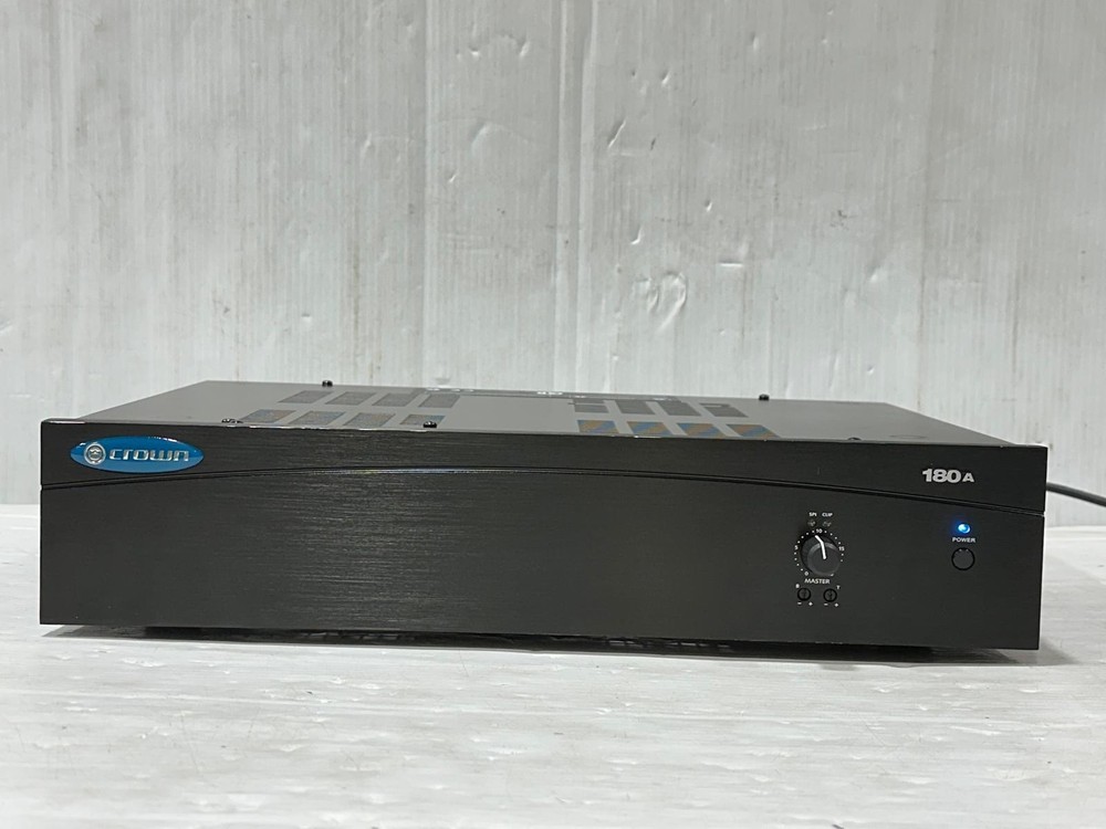 Crown 180A Power Amplifier #5116 (One) Trueheartsound