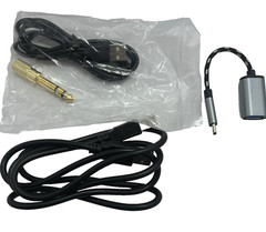 NUOSIYA USB Audio Interface 24Bit/192kHz w/48V Phantom Power PC Mac Recording
