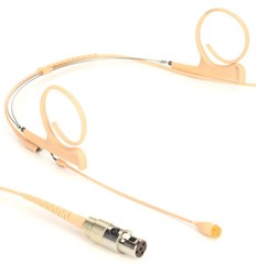 DPA 4266 CORE+ Omnidirectional Flex Headset Microphone – TA4F, Beige, Medium