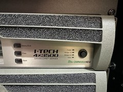 Crown Audio VRack Amplification Rack on Wheels with 4x3500HD (One)THS
