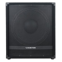 Sound Town 2400W 18″ Powered Subwoofer with High-Pass Filter (METIS-18PWG)
