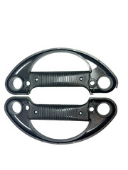 (2) Two Replacement GREY Handle Mackie SRM450 V1, V2 & V3 SRM350 V1, V2 & V3