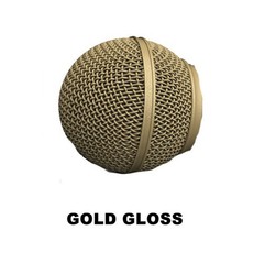 5 Multiple Color Replacement Microphone Grilles for SM58 & Similar Mics