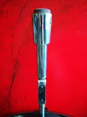 Vintage 1950’s DuKane 7A160 / Electro Voice 664 microphone LED lamp midcentury