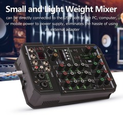 Multi-function Effects Mixing Console USB BT Connection For Home Music Prod XZLG