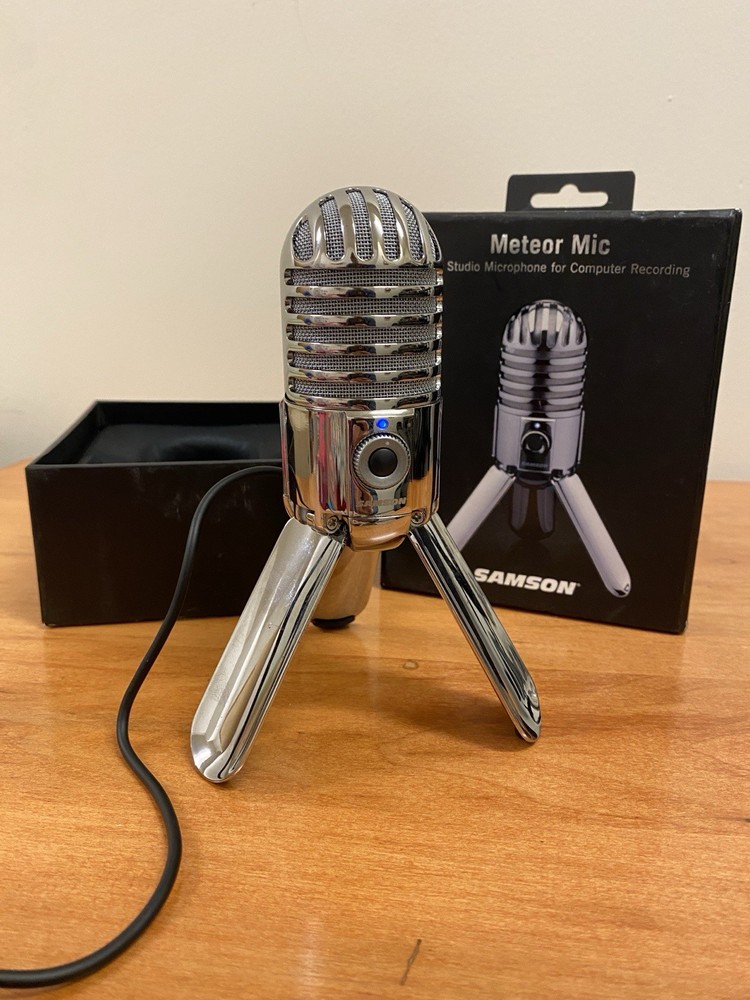 Samson Meteor Mic USB In Open Box Works Great