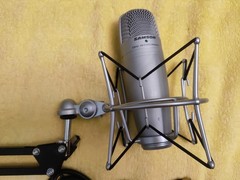 Samson C01U – USB Studio Condenser Microphone +Spider Shockmount + Desktop Mount