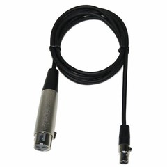 HQRP Microphone Adapter Cable for Shure PG1 PGX1 PGX-D PGXD1 QLX-D QLXD1 SC1 SLX