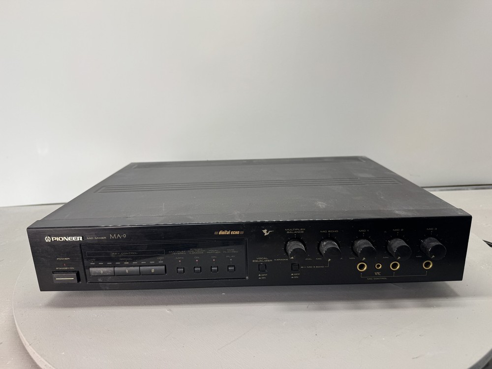 Pioneer MA-9 Karaoke Mixer Pro Audio Mixing Console Microphone Effects