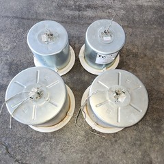 (4) Electro-Voice Ceiling Mount Speakers (2-10″ C10.1) & (2-8″ C8.2) EVID +HWare