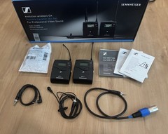 Sennheiser EW 122P G4-A Wireless Lavalier Mic System Professional Sound Used