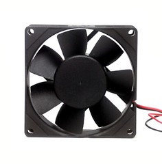 DC Case Fan KD2408PTB3-6 80x80x25mm 24V 1.7W Wire 2P 2500rpm 30cfm 28.5dBA SUNON