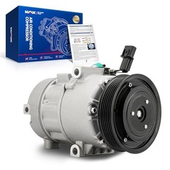 198383 AC Compressor Fits for Elantra 2014-2017, Elantra 1 Count (Pack of 1)