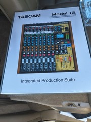 TASCAM Model 12 All-in-One Production Mixer; AS-IS