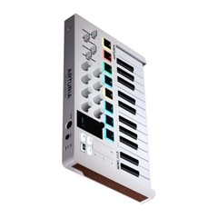 Arturia MiniLab 3 Mini Hybrid Keyboard Controller with Creative Software White