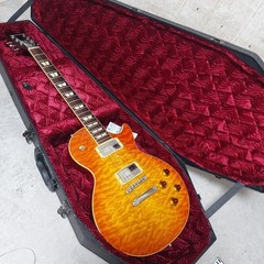 The Coffin Case Electric Guitar Coffin Shaped Hard Case Gothic Shoegaze Vintage