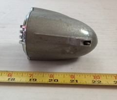 Vintage RARE 1940’s microphone head, no top screws, unbranded, for parts.
