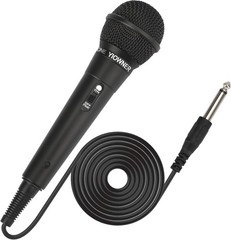 Wired Karaoke Microphone Handheld Vocal Mic 2.5m for AMP Mixer DVD