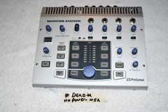 PreSonus Monitor Station Active Studio Control Center**DEAD-NO POWER-AS IS** w5a