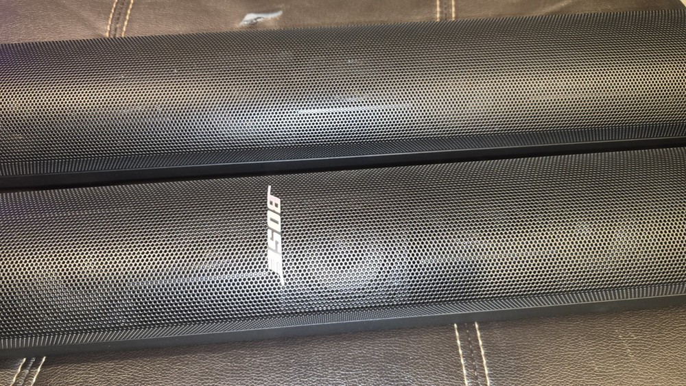 Bose L1 Model 2 Portable Cylinder Radiator Speakers W/Case No Base Tested Works