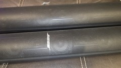 Bose L1 Model 2 Portable Cylinder Radiator Speakers W/Case No Base Tested Works