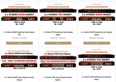 Order Your Analog Studio Summing Mixer 4-8-16-32-64 Inputs – Customize Your Box!