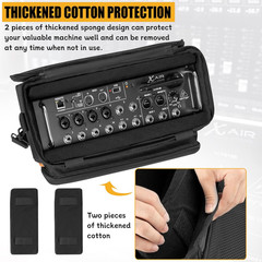Padded Mixer Carry Bag Fits Behringer X-AIR Series Mixers（ XR12，XR16，XR18）, L 14