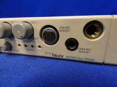 RTS MCE-325 User Station w/ MCS325 Monitor Speaker