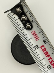 1.5” Snap In Plastic Tube End Cap Black Flat Top Drum Rack Furniture Plug