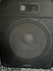 Subwoofers Input 8ohms 100w Max 15”