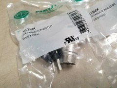 Lot of 3 – Neutrik XLR Male Audio Connector 3 Pin NC3MX Nickle Silver 4021MXY