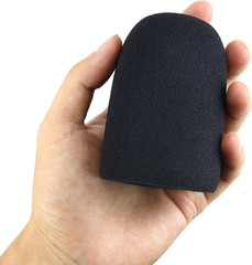 AT2020 Pop Filter Windscreen – Furry Windscreen/Fur Foam Wind Cover for Audio Te