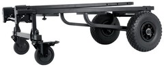 2) Mackie SRM450V3 SRM450-V3 1000w 12″ Powered Speakers+Transport Cart+3) Mics
