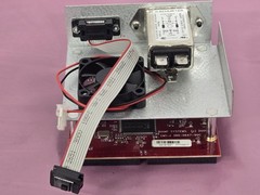 Biamp AudiaFlex CM-1 CobraNet Card 380-0647-90C with Fan & Power Input Module