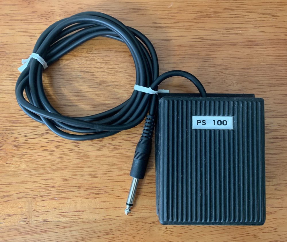 Fatar PS-100 Korg/Alesis Keyboard Foot-Switch 93 Sustain Pedal Made in Italy