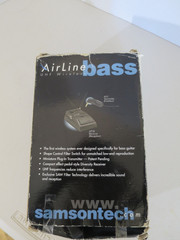 Samson AP1B Airline Bass Wireless System UHF Receiver Ch U4 Made in Japan.