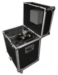 Flight Case w/ Wheels For (2) American DJ Inno Beam LED Moving Head Lights