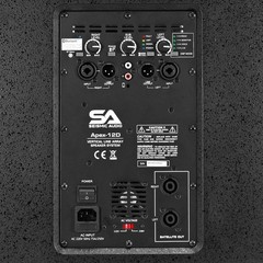 Seismic Audio 12″ 500W Powered PA Subwoofer Cabinet Bluetooth Apex-12Sub