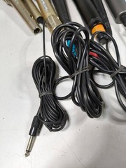 LOT OF 10 Various Brands & Models Microphone Used Working