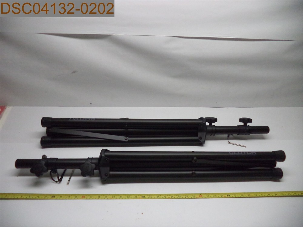 Clutch CL-STPACK Heavy Duty Professional Tripod Pair w/ Travel Bag, 707943548896