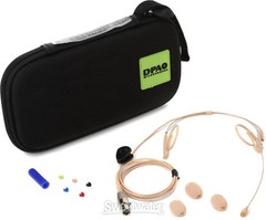DPA 4266 CORE+ Omnidirectional Flex Headset Microphone – TA4F, Beige, Long