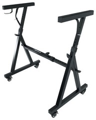 Rockville Z40W Z-Style Keyboard Stand+Wheels+Bag Fits Yamaha CP300