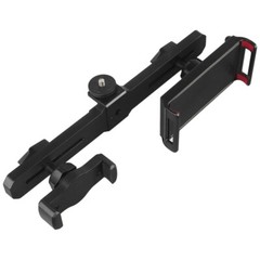 Holder Double Cell Phone Plastic Rotating Stand Support Tablet Mount Clamp