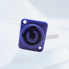 30pcs Blue PowerCon Power In Chassis Panel Mount Connector For Neutrik NAC3MPA-1