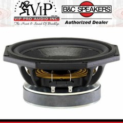 B&C 8FG64 8″ Woofer 600W Mid-Bass Speaker Frequency: 50-3000 Hz Deep Bass 8-Ohms
